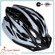 PC Printing Sheel Bicycle Helmet LH-983 black white for bike riding protective tools safety accessories