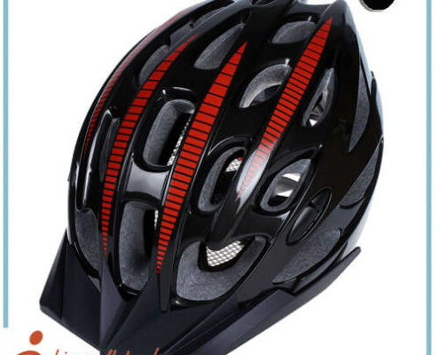 Licper Bicycle Helmet LH-987 black for Adults and Kids bike riding beginner head protection equipment
