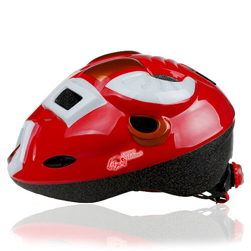 Orange Ox LIcper Kids Helmet LHL02 side 3D Ox outlook for junior skate, roller, scooter, balance bike and cycling sport head safety wear
