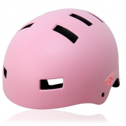 Oval Orchid Licper Skate Helmet LH130 Pink for scooter, roller skate, skateboard, long board, inline skate and bike beginner safe equipment