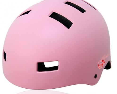 Oval Orchid Licper Skate Helmet LH130 Pink for scooter, roller skate, skateboard, long board, inline skate and bike beginner safe equipment
