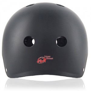 Cube Cactus Licper Skate Helmet LH519 black back for skate, skateboard, inline skate, outdoor roller and scooter sport safety wear